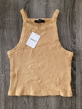 NWT Forever 21 Cropped Knit Top